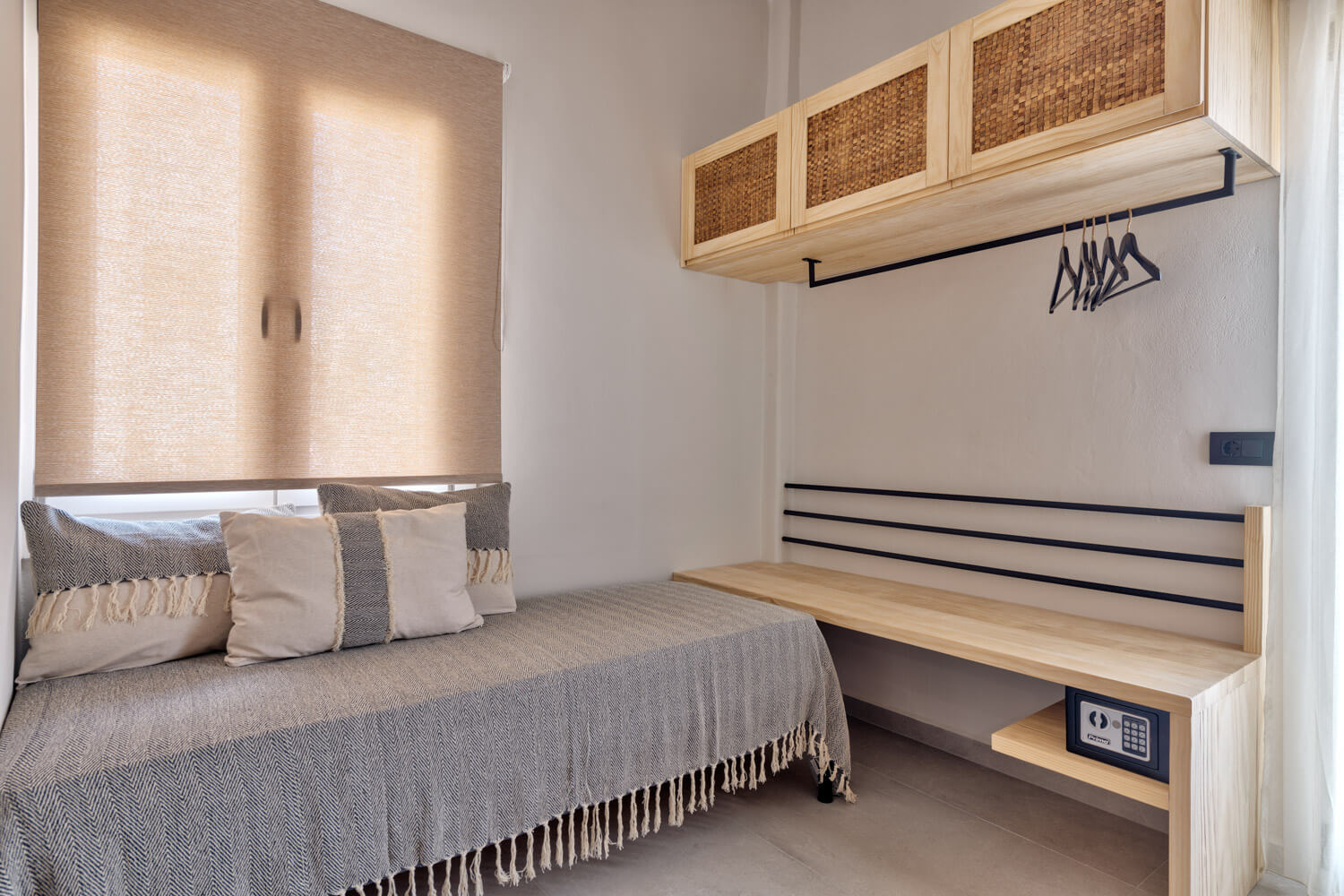 Boho style bedroom