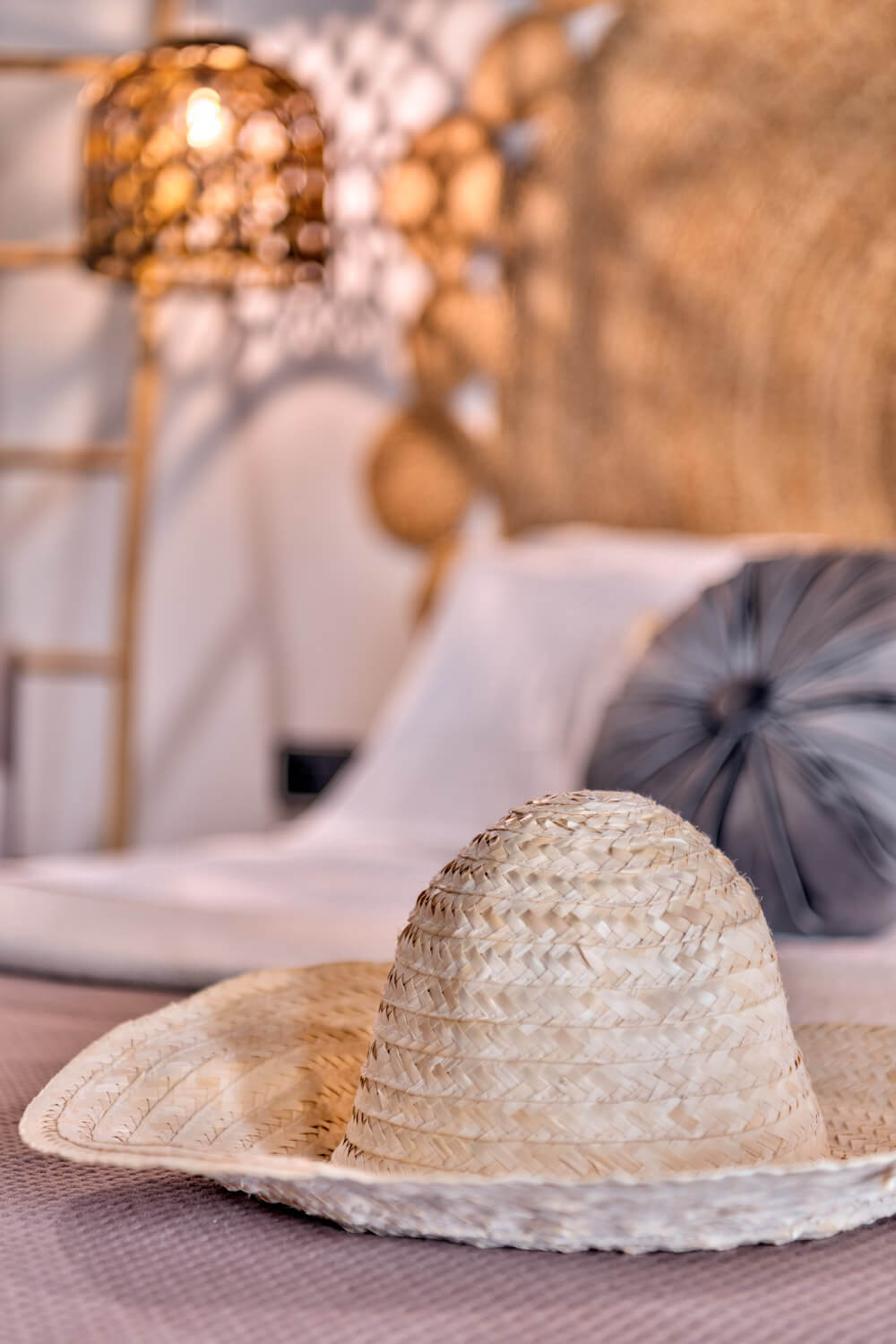 Boho style bedroom